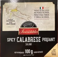 Spicy calabrese salami