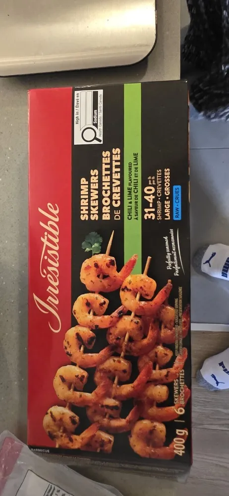 Chili & Lime Shrimp Skewers