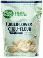 Fleurons de chou-fleur surgelé, Biologique