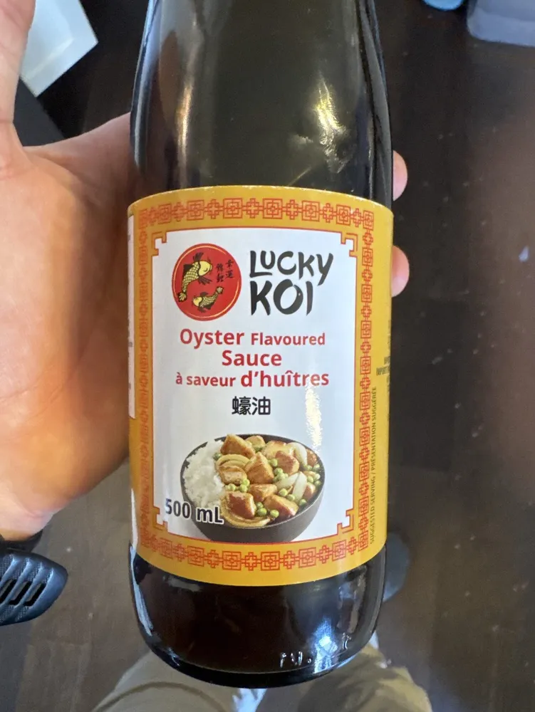 Oyster Flavoured Sauce
