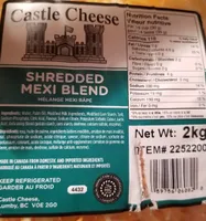 Shredded mexi blend