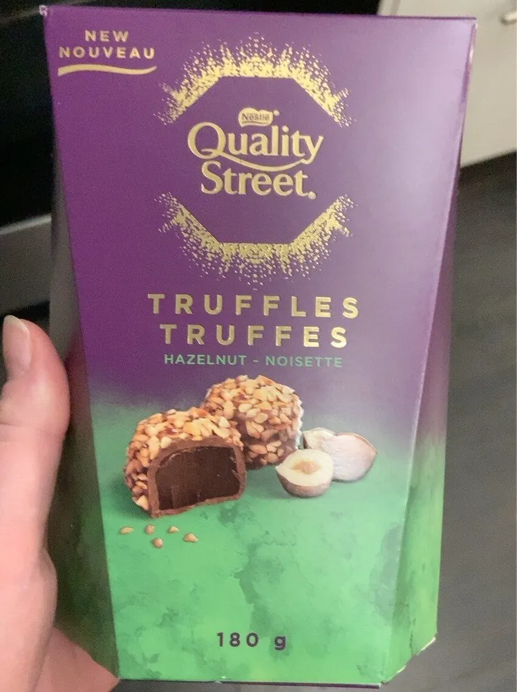 Truffles hazelnut