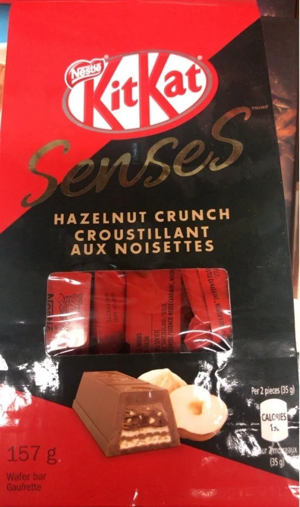 Croustillant aux noisettes