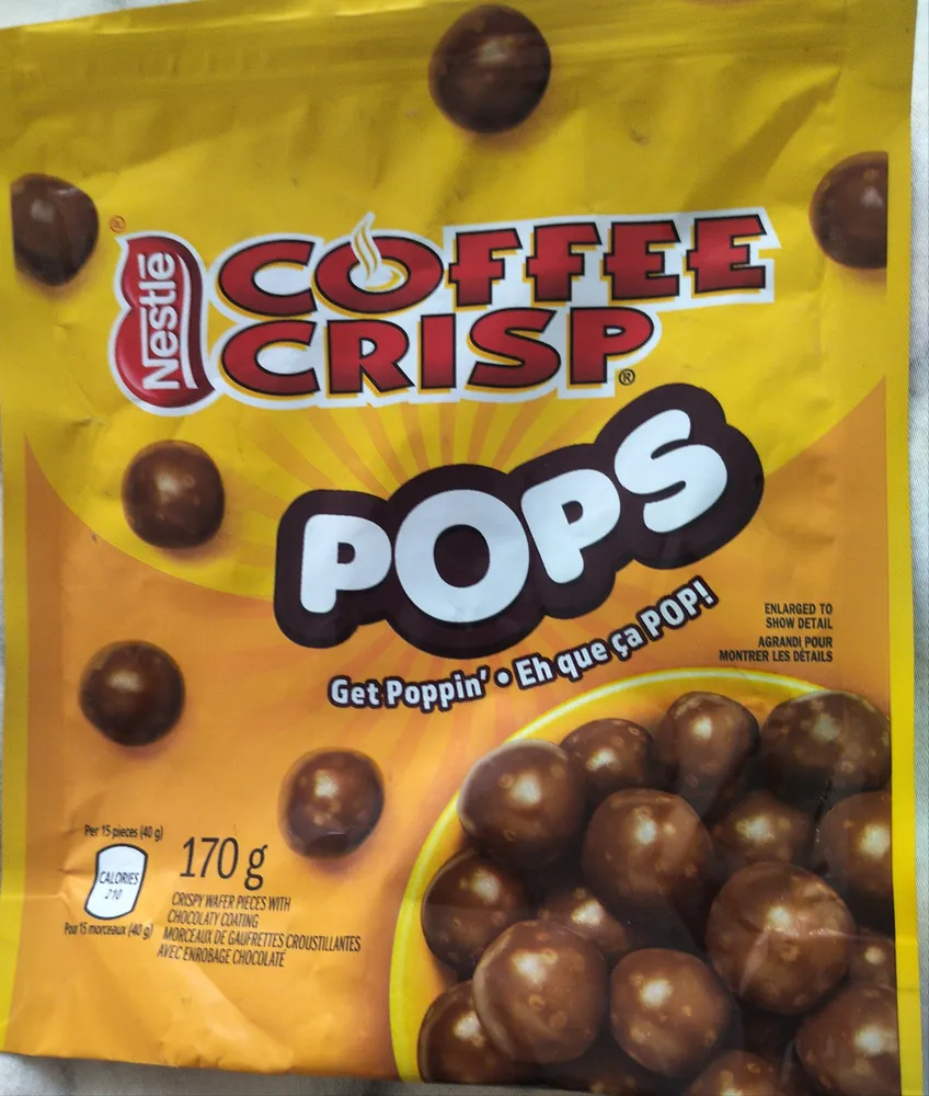 Coffee Crisp Pops
