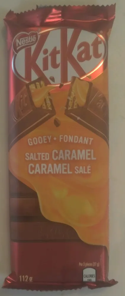 Gooey Salted Caramel KitKat