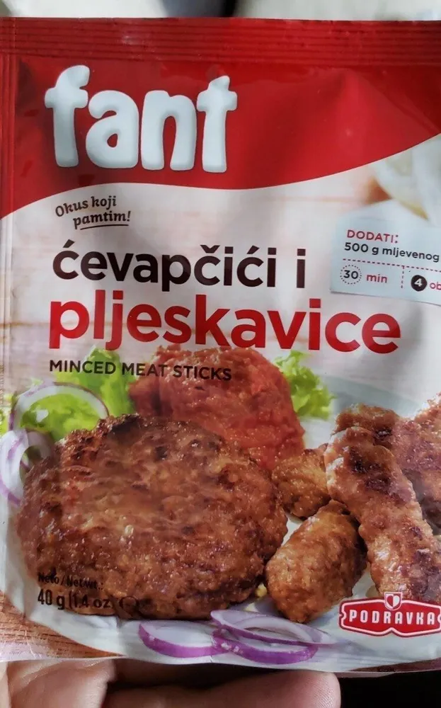 Fant ćevapčići i pljeskavice