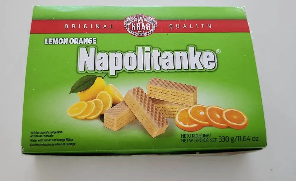 Napolitanke - Lemon Orange
