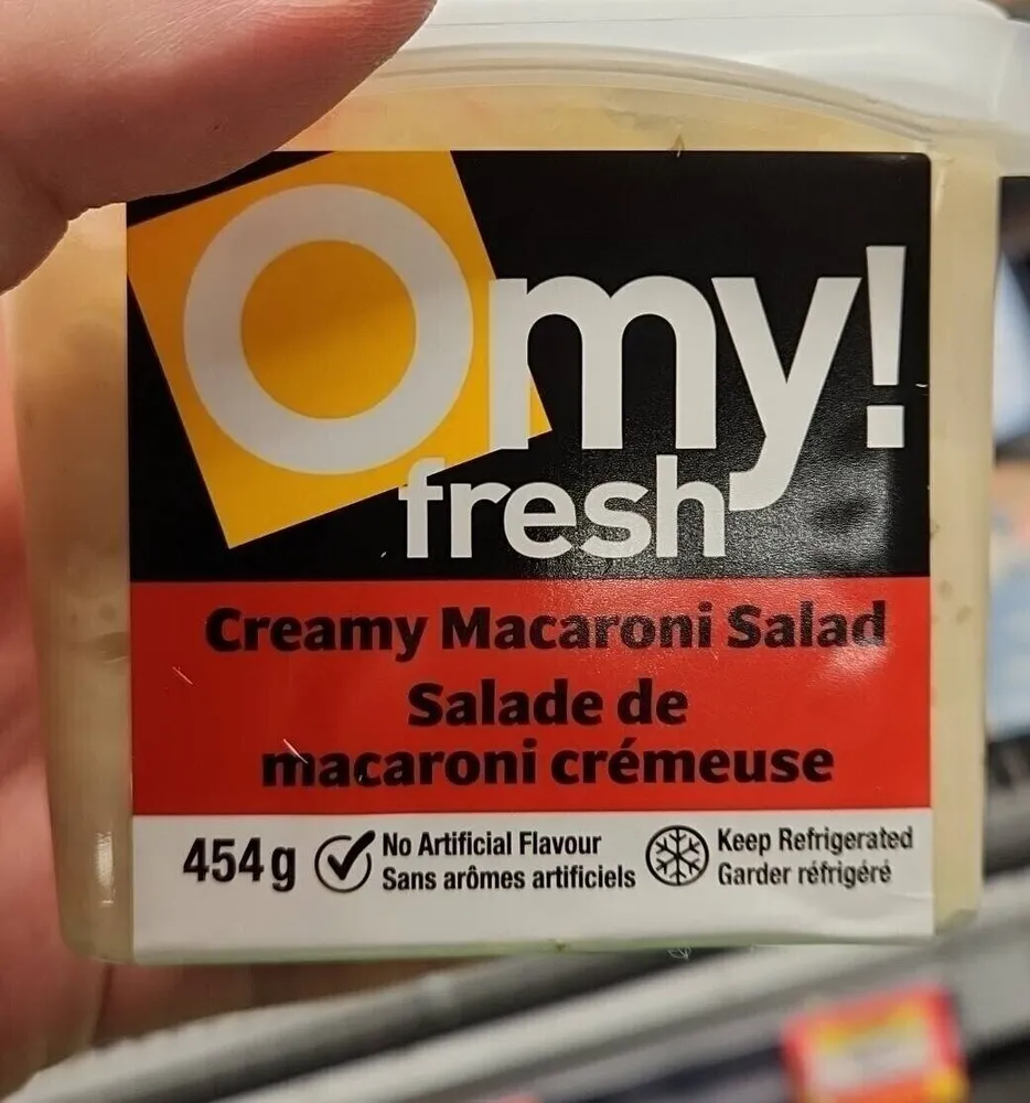 Salade de macaroni crémeuse