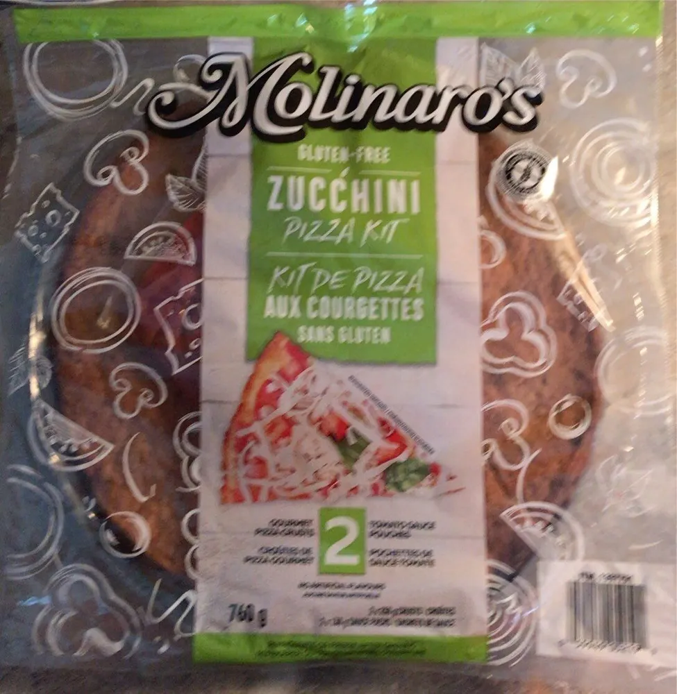Croûte de pizza aux courgettes sans gluten