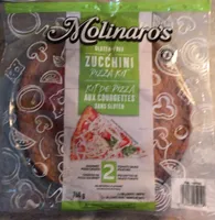 Croûte de pizza aux courgettes sans gluten