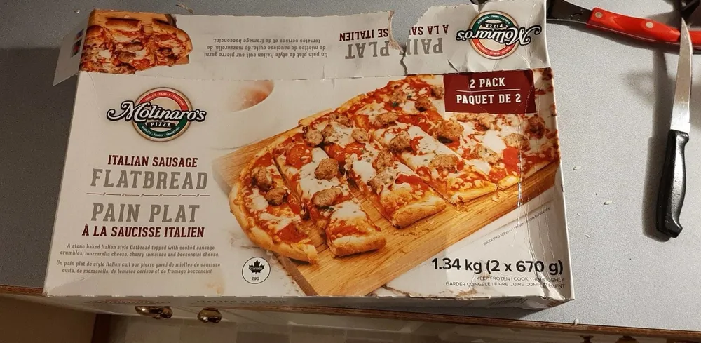 Italian Sauage Flatbread