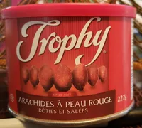 Arachides à peau rouge - rôties et salées