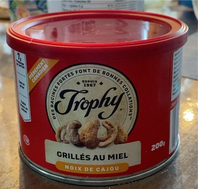 Noix de cajou au miel