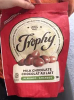 milk chocolate almonds