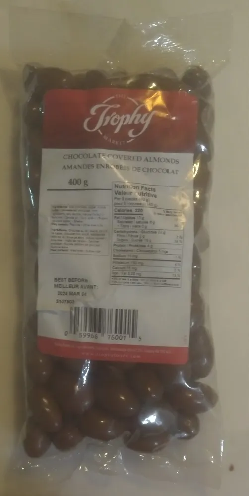Chocolate Covered Almonds