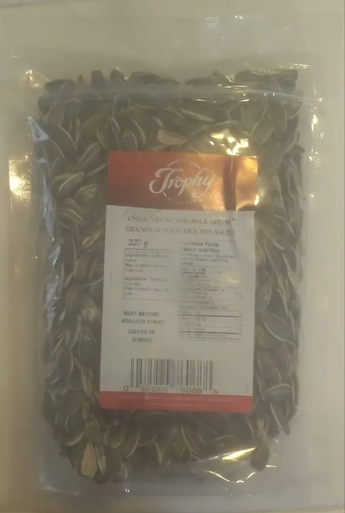 Unsalted Sunflower Seeds