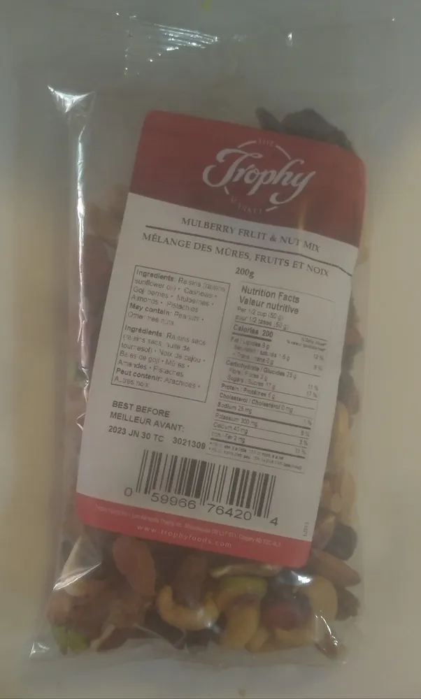 Mulberry Fruit & Nut Mix