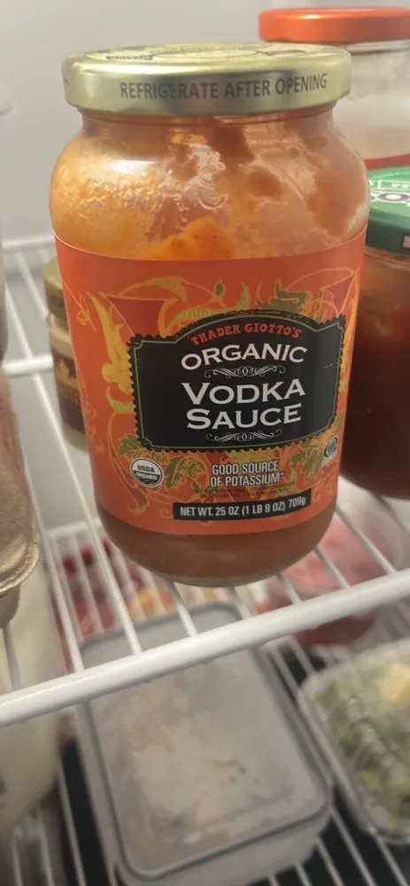 Organic Vodka Sauce