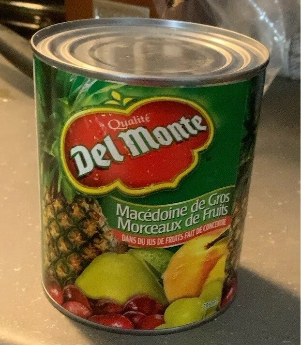 Macedoine de gros morceaux de fruits
