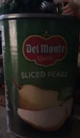 Sliced pears