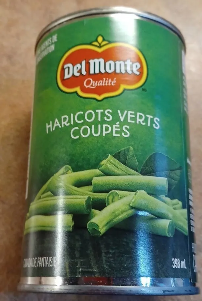 Haricots verts coupés