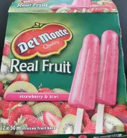 Frozen fruit bars