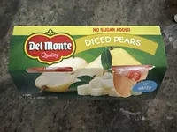 Poires en dés