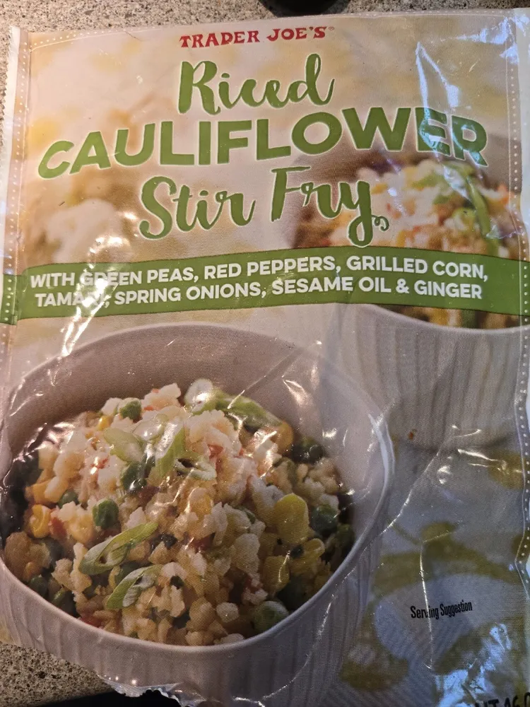 Riced Cauliflower Stir Fry