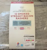 Smoked Streaky Bacon Rashers