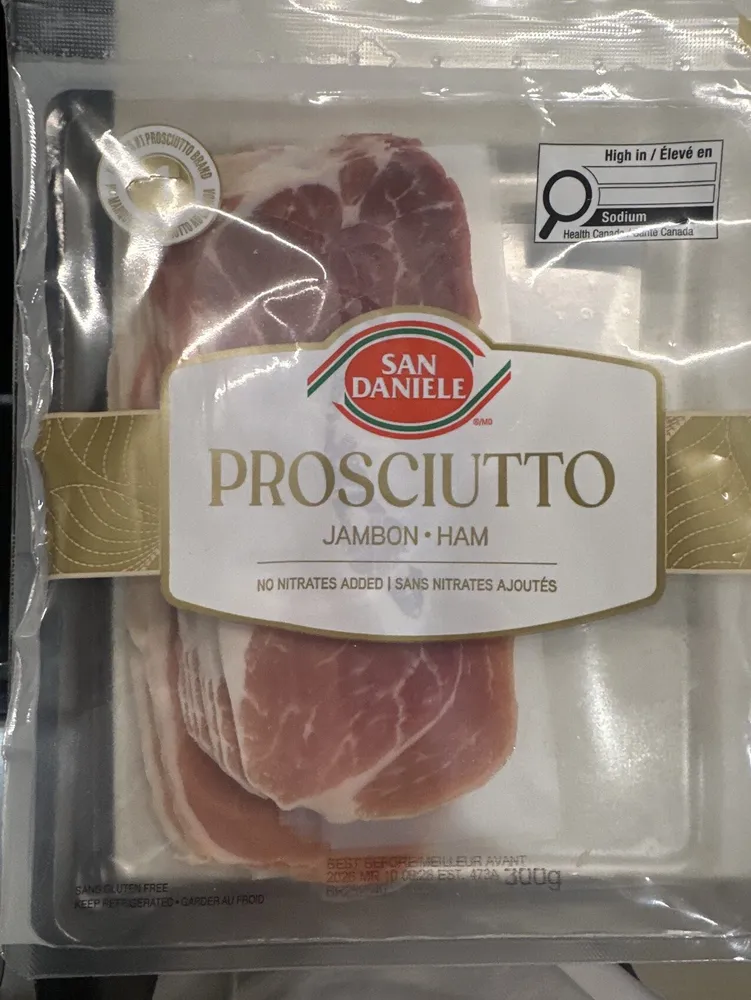 Prosciutto ham