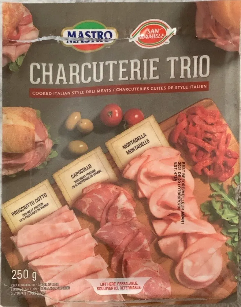 Charcuterie trio