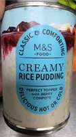 Creamy rice pudding