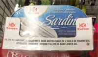 Filets de Sardines sans arêtes