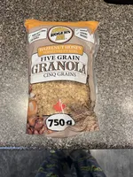 Hazelnut Honey Five Grain Granola