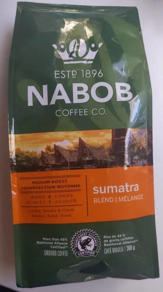 Ground Coffee, Sumatra Blend