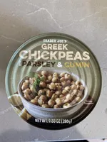 Greek Chickpeas with Parsley & Cumin
