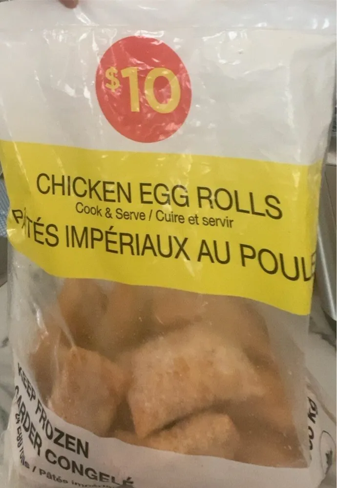 chicken egg rolls