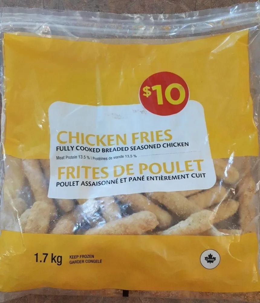 Frites de poulet
