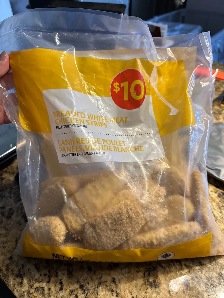 BREADED WHITE MEAT CHICKEN STRIPS