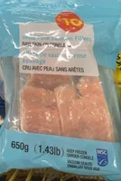 Filets de saumon rose sauvage