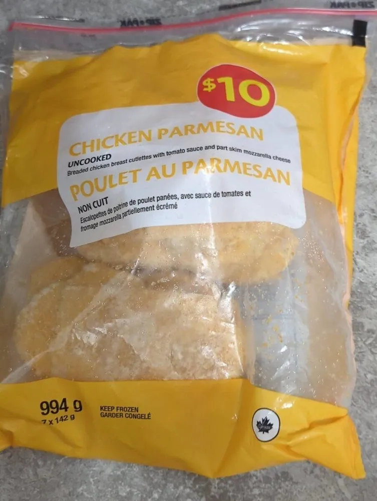 Poulet parmesan