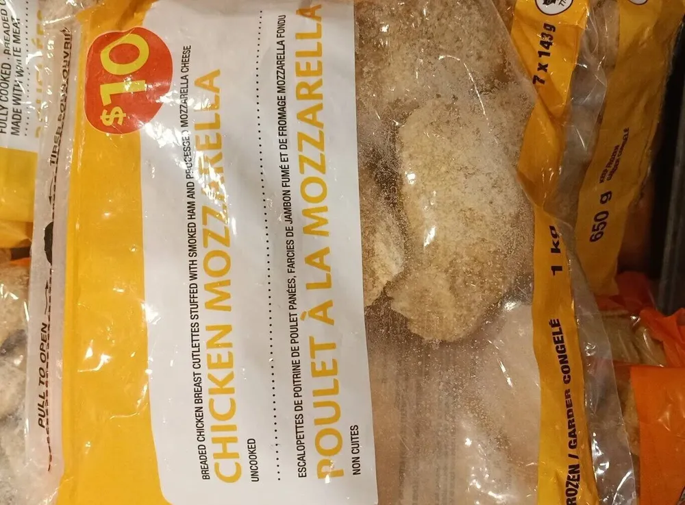 Poulet à la mozzarella