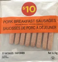 Prk Breakfast Sausages
