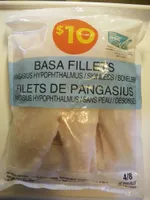 Basa Fillets ( Pangasius hypophthalmus / skinless / boneless )