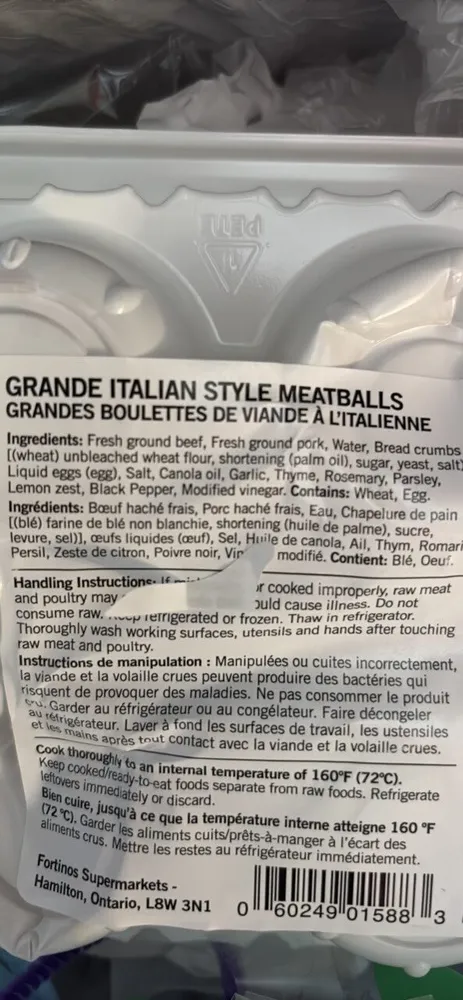 GRANDE ITALIAN STYLE MEATBALLS