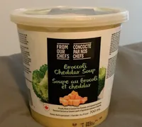 Soupe brocolo cheddar