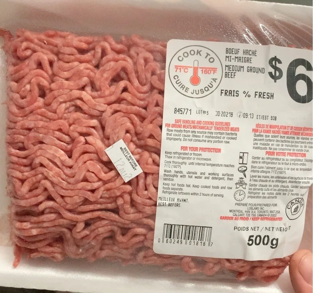 Boeuf haché