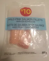 Wild Pink Salmon Fillets - Skin-On, Boneless