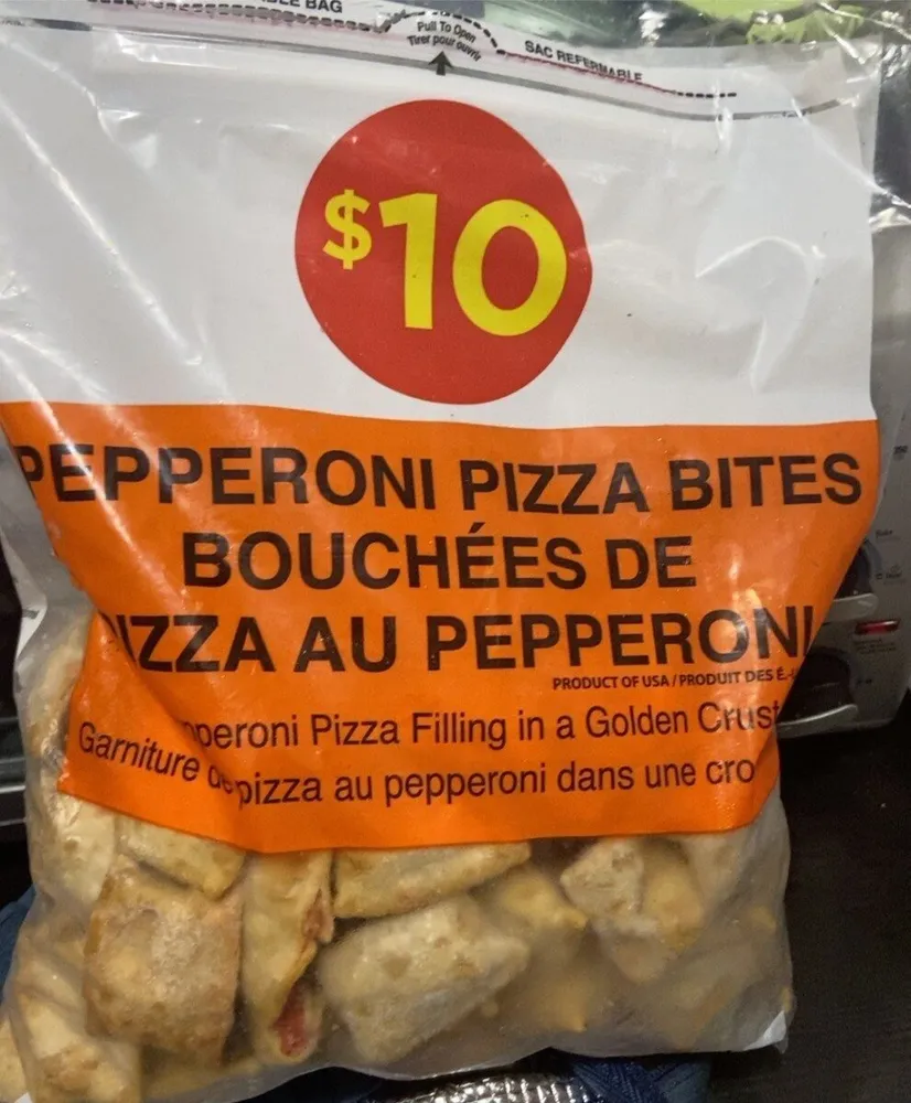 Bouchees de pizza au pepperoni