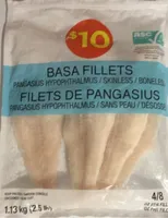 Filets de Pangasius